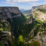 Hiking in Vikos Gorge, Greece