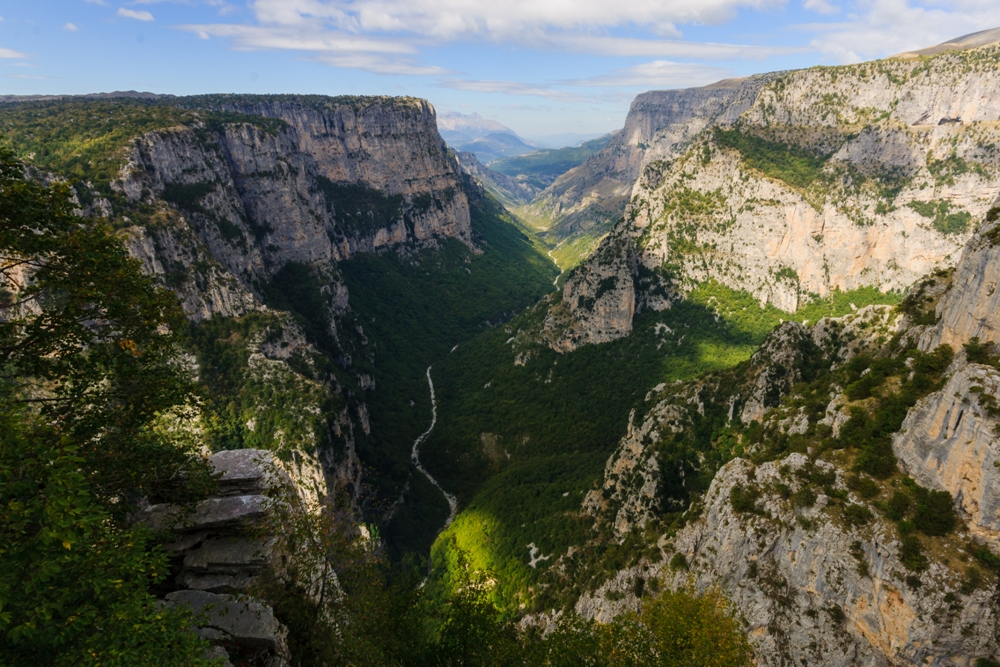 Hiking in Vikos Gorge, Greece