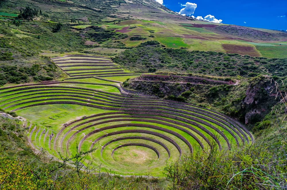 The Stunning Ruins at Moray, Peru