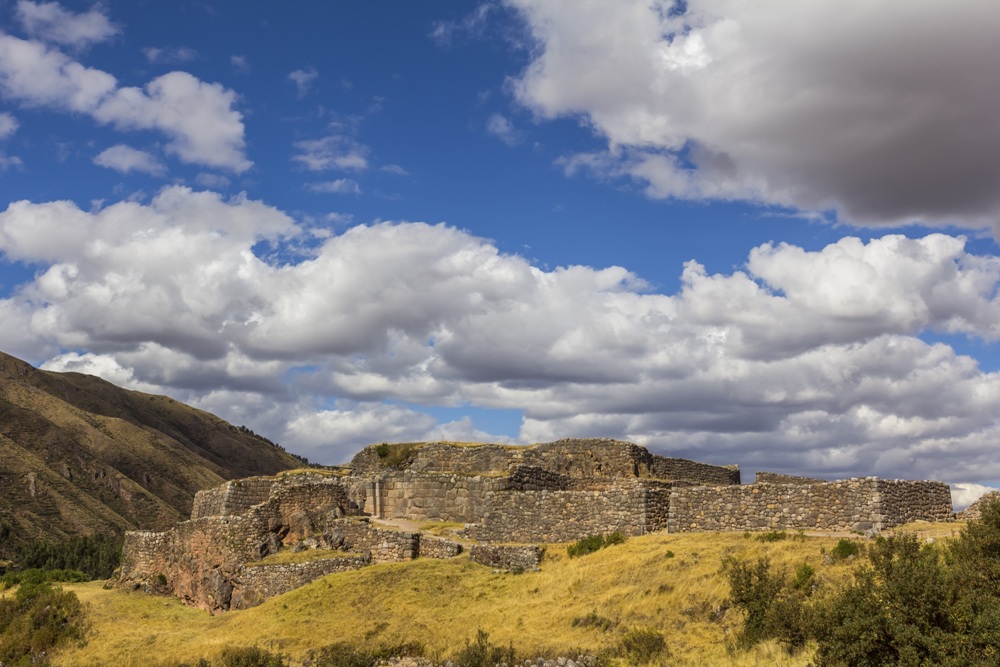 Visiting the Ruins of Puca Pucara, Peru